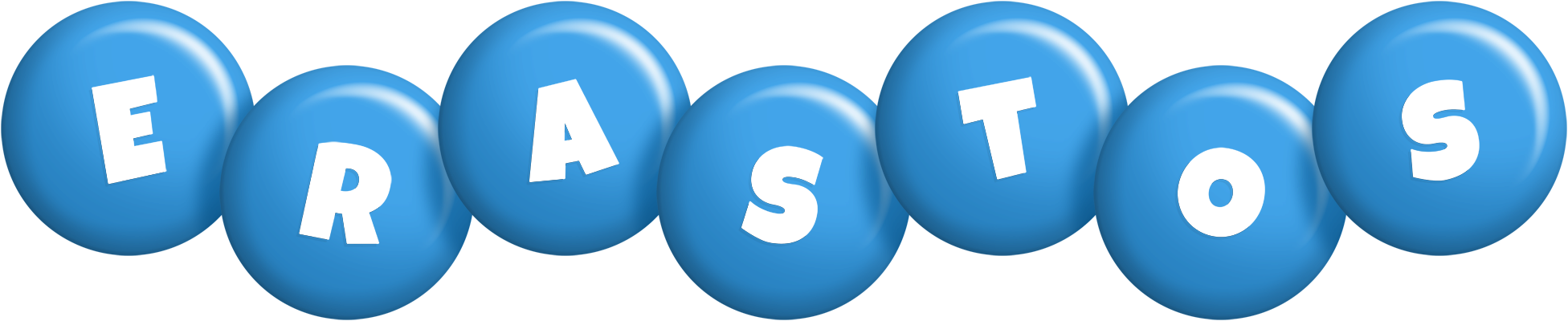Erastos candy-blue logo