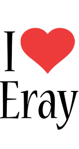 Eray i-love logo