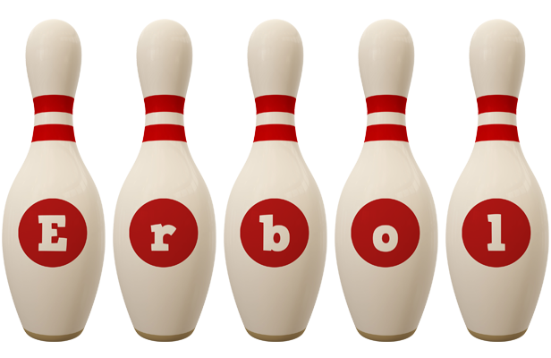 Erbol bowling-pin logo