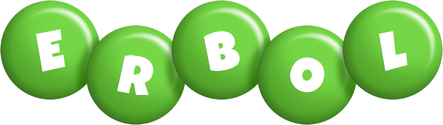 Erbol candy-green logo