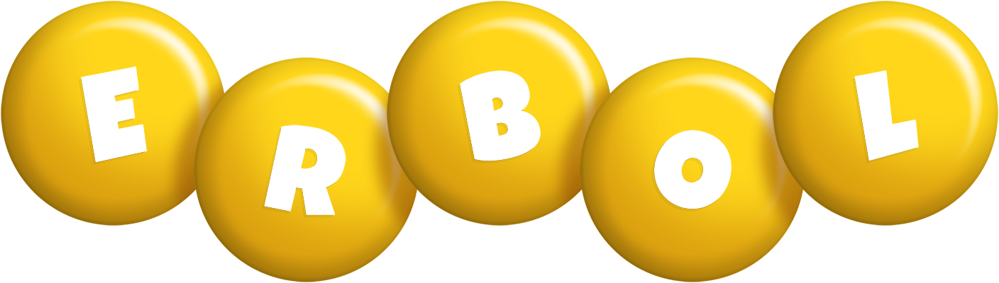 Erbol candy-yellow logo