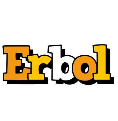 Erbol cartoon logo