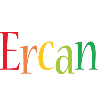 Ercan birthday logo