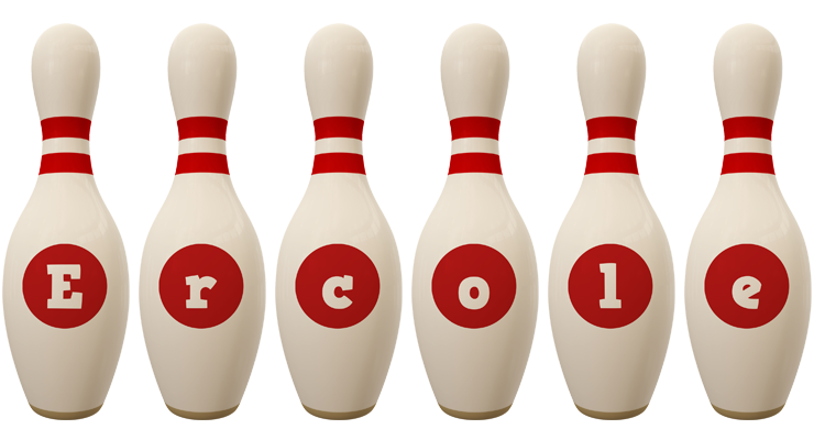 Ercole bowling-pin logo