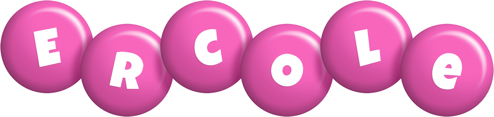 Ercole candy-pink logo