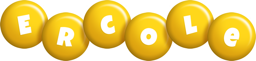 Ercole candy-yellow logo