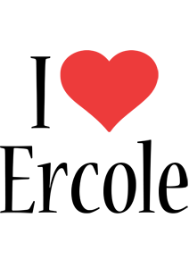 Ercole i-love logo