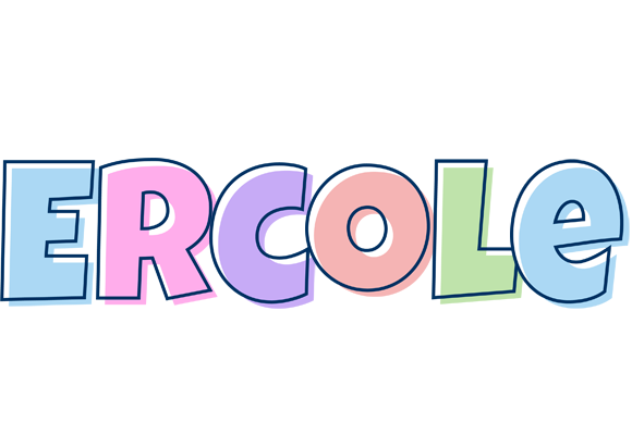 Ercole pastel logo