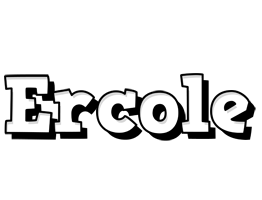 Ercole snowing logo