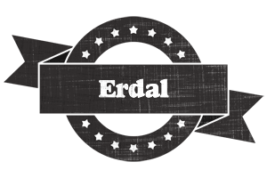 Erdal grunge logo