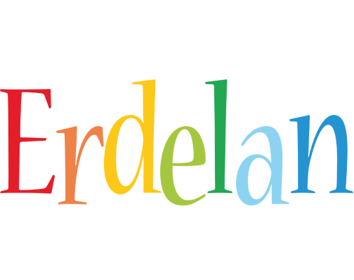 Erdelan birthday logo