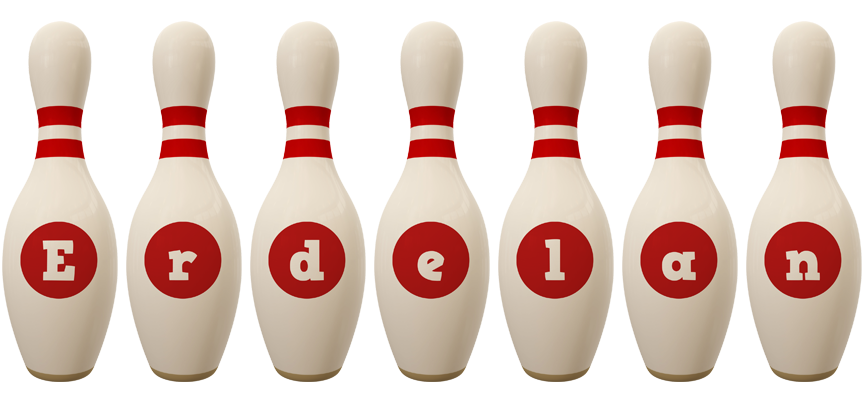 Erdelan bowling-pin logo