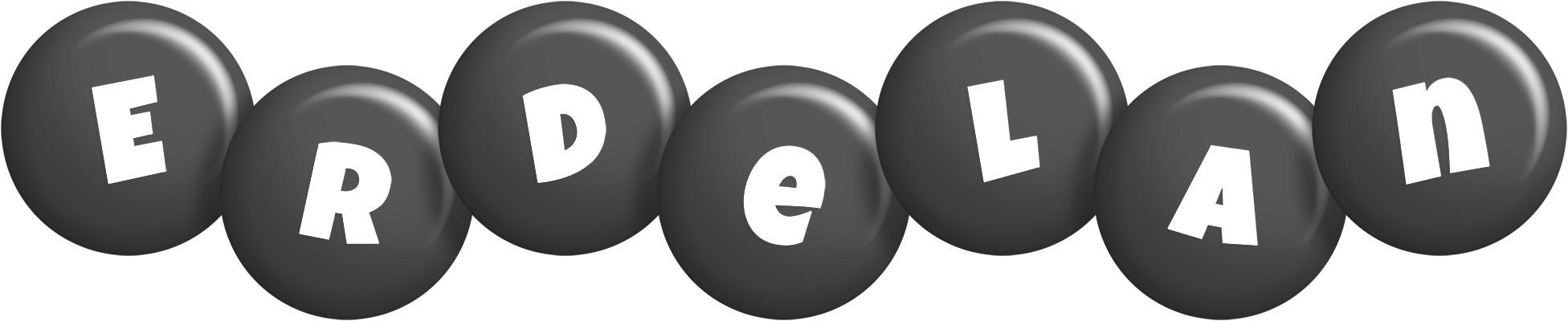 Erdelan candy-black logo
