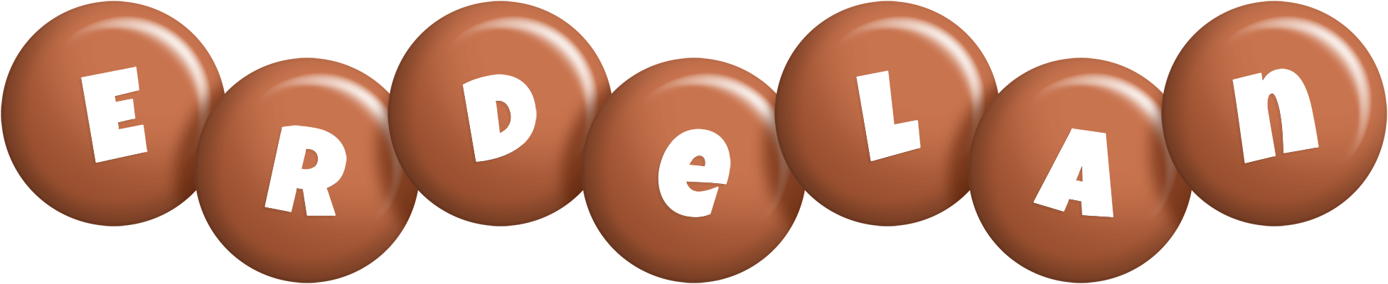 Erdelan candy-brown logo