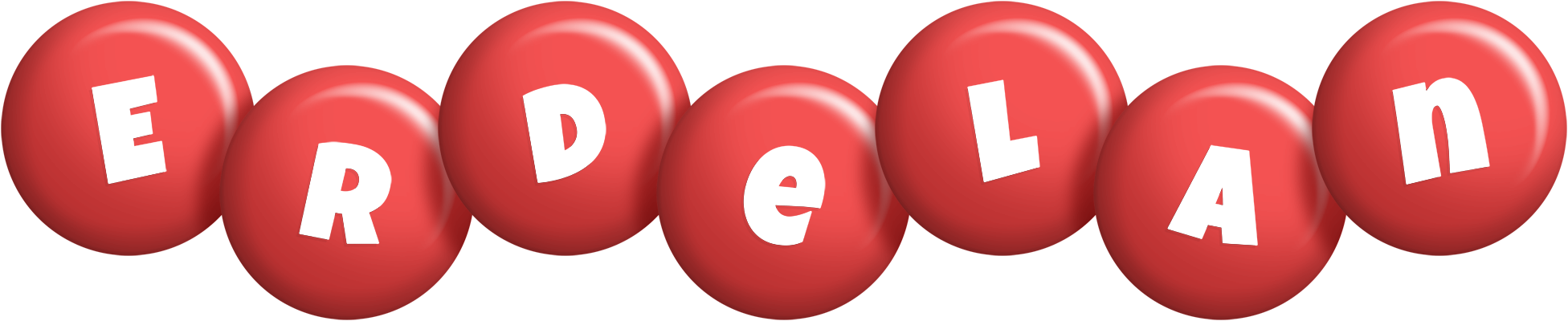 Erdelan candy-red logo