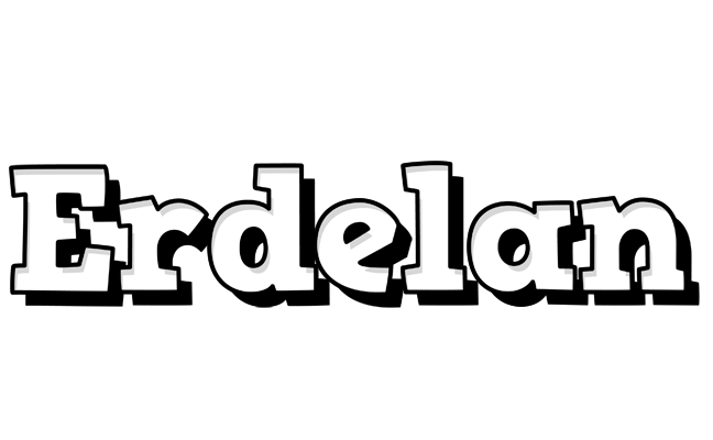 Erdelan snowing logo