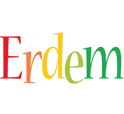 Erdem birthday logo