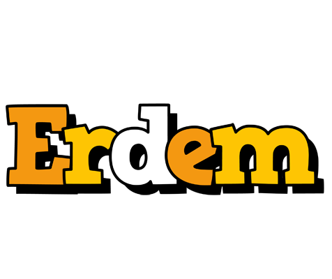 Erdem cartoon logo