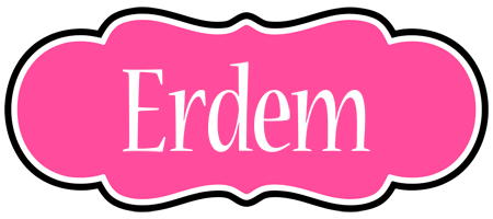 Erdem invitation logo