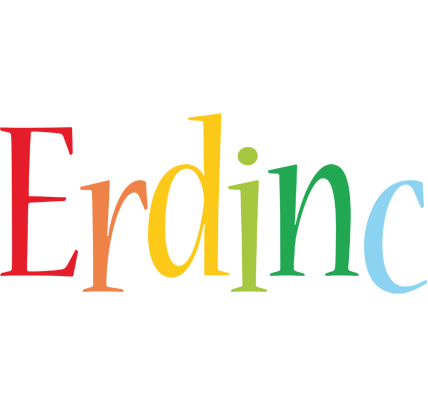Erdinc birthday logo