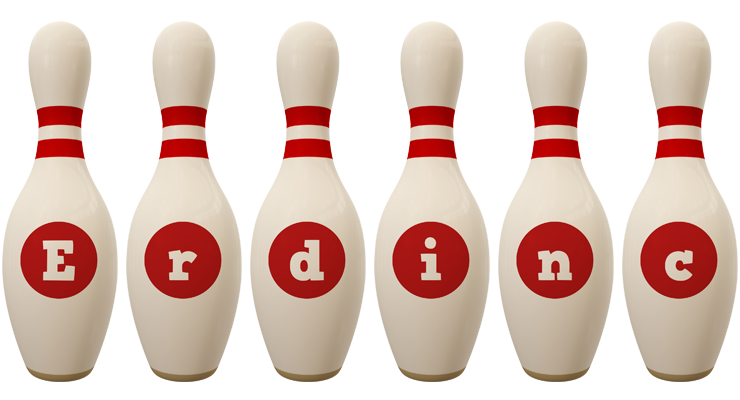 Erdinc bowling-pin logo