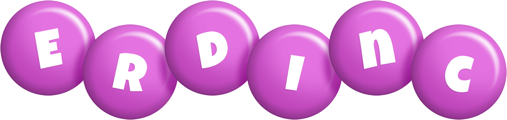 Erdinc candy-purple logo