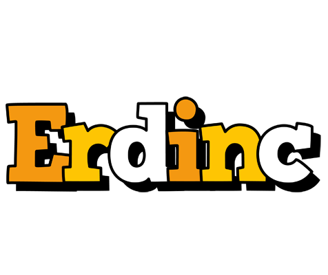 Erdinc cartoon logo