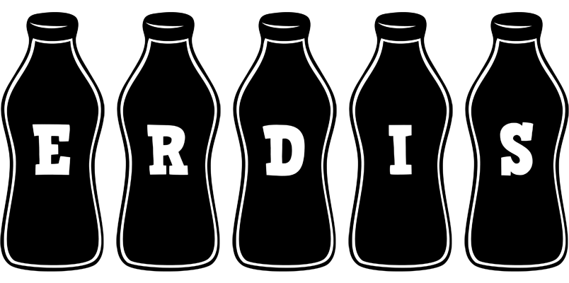 Erdis bottle logo