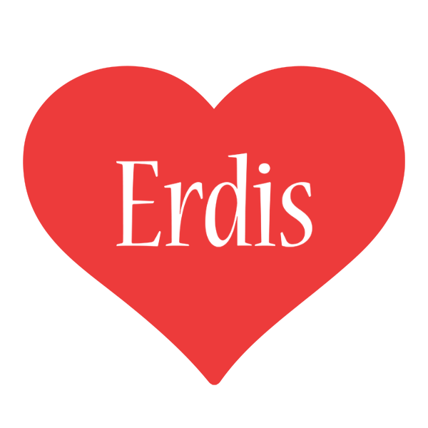Erdis love logo
