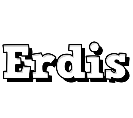 Erdis snowing logo