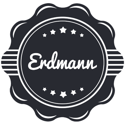 Erdmann badge logo