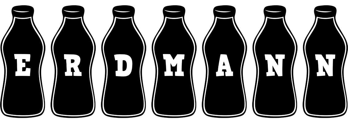 Erdmann bottle logo
