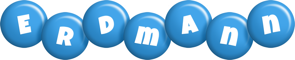 Erdmann candy-blue logo