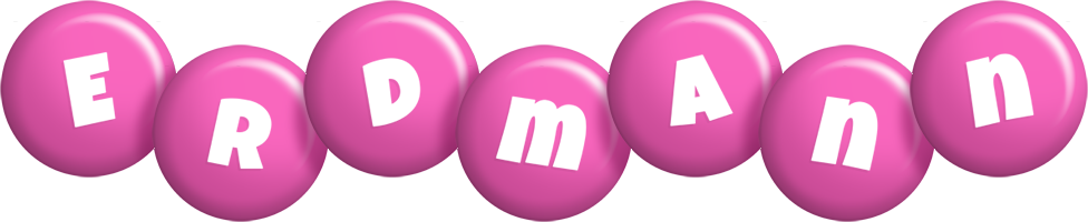Erdmann candy-pink logo