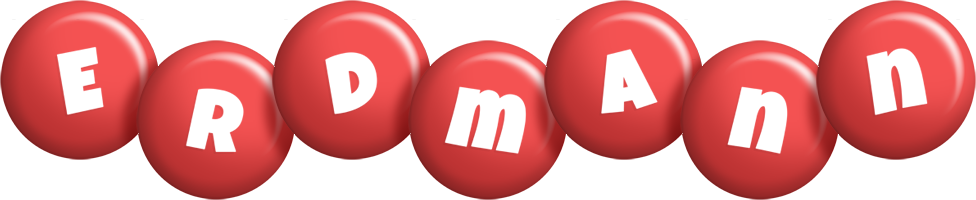 Erdmann candy-red logo