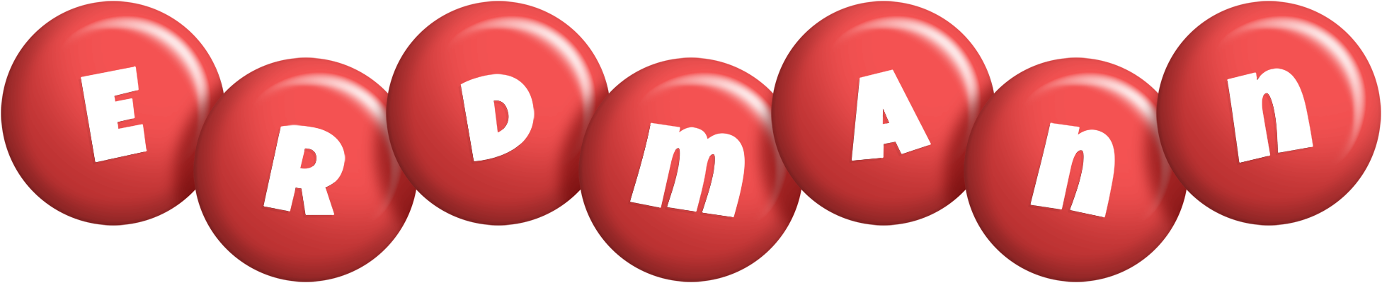 Erdmann candy-red logo