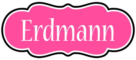 Erdmann invitation logo