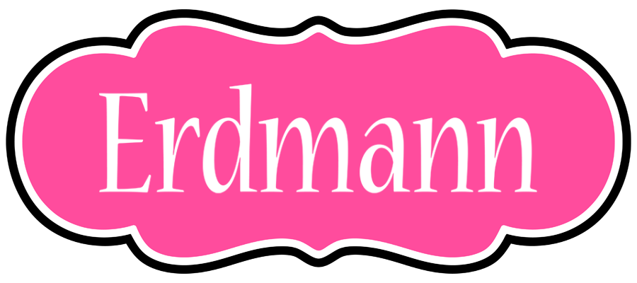Erdmann invitation logo