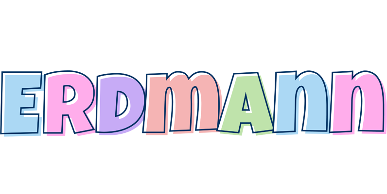 Erdmann pastel logo