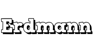 Erdmann snowing logo