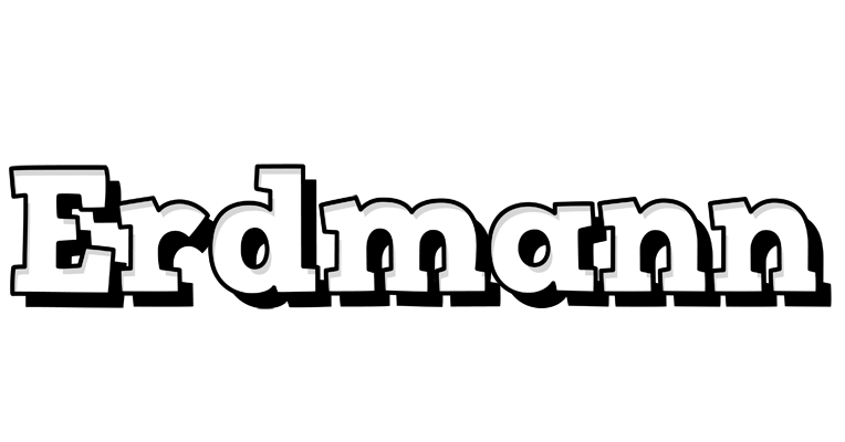Erdmann snowing logo