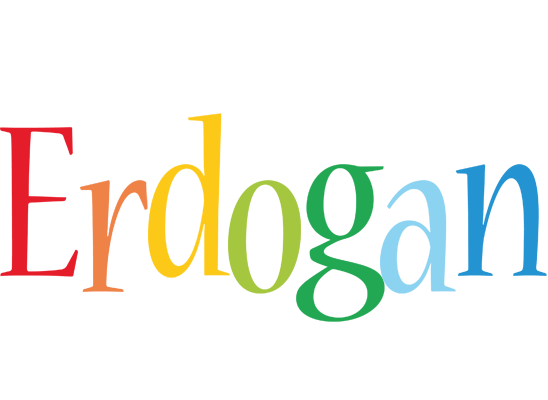 Erdogan birthday logo
