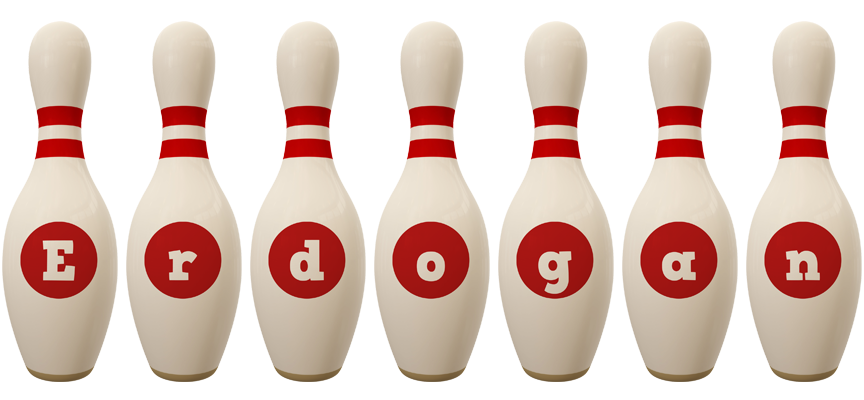 Erdogan bowling-pin logo