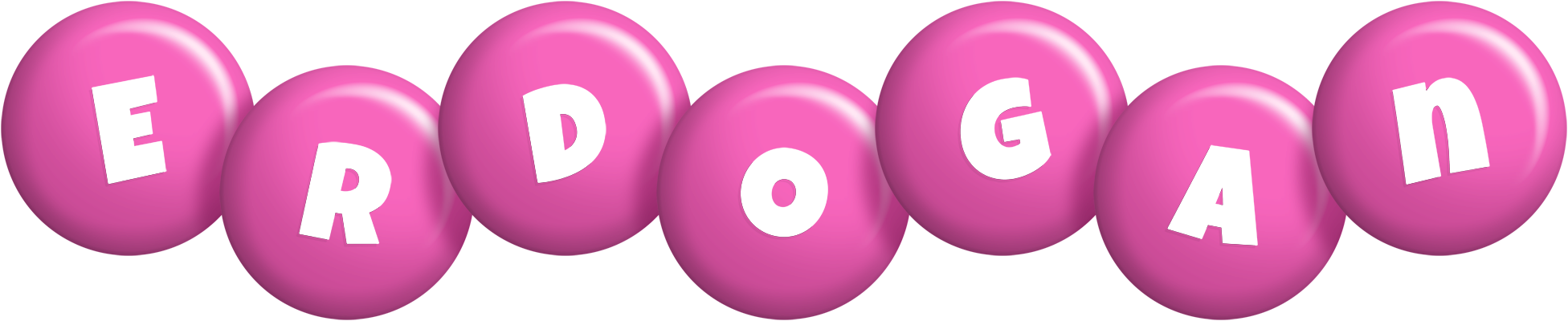 Erdogan candy-pink logo