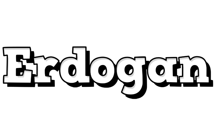 Erdogan snowing logo