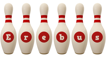 Erebus bowling-pin logo