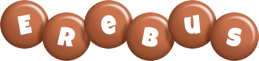 Erebus candy-brown logo