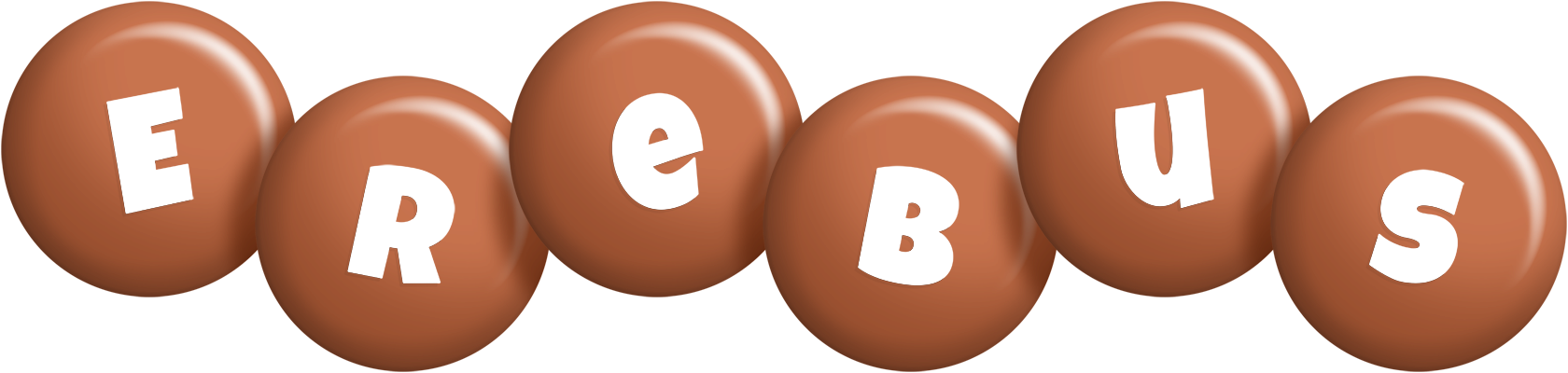 Erebus candy-brown logo