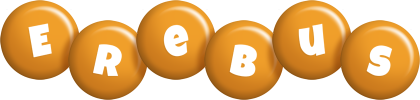 Erebus candy-orange logo