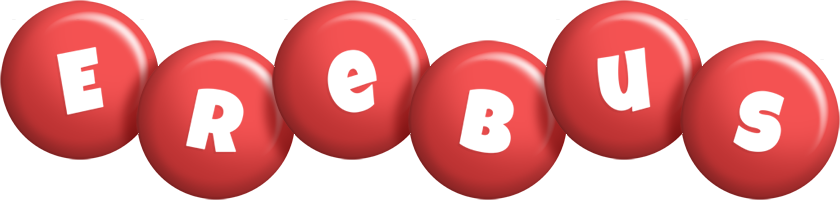 Erebus candy-red logo